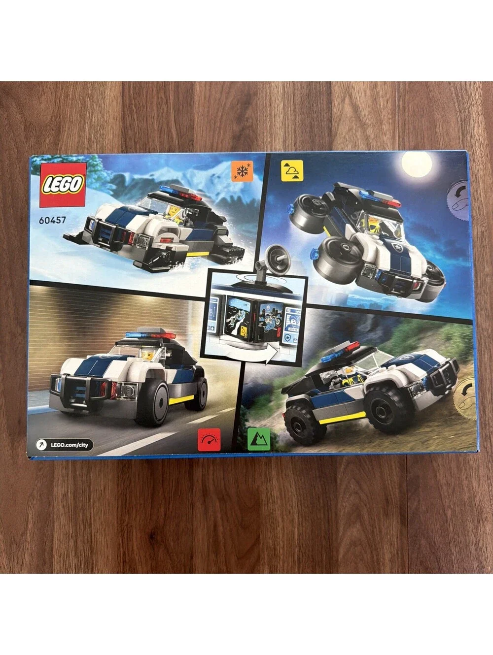 LEGO 60457 City Custom Police Car Garage Building Toy 489 Piece BRAND NEW SEALED